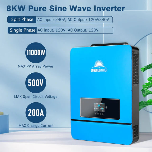 8kW Pure Sine Wave Inverter