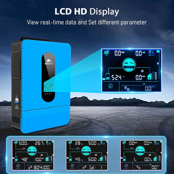 6.5KW 48V Split Phase Solar Inverter LCD HD Display