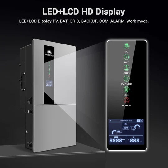 11.4KW Split Phase Hybrid Inverter Features