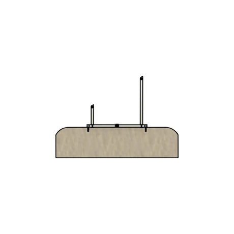IntegraRack Concrete Slab/Footing Lag Bolt Mounting Kit