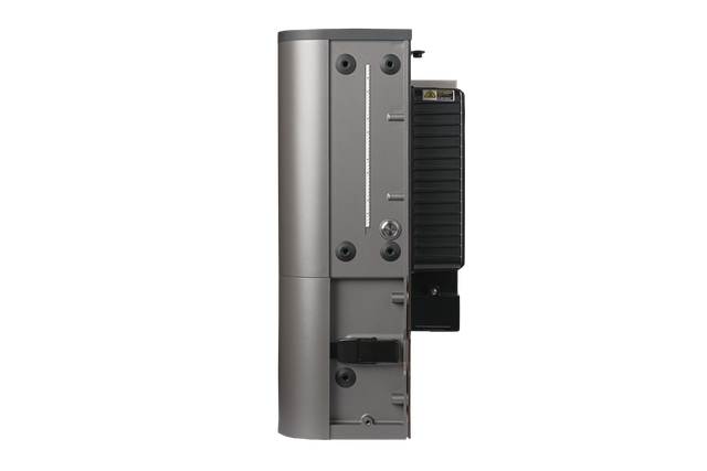 Side view of EP Cube hybrid inverter