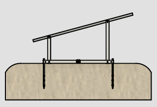 IR 30Rendering Anchor Spike Mounted