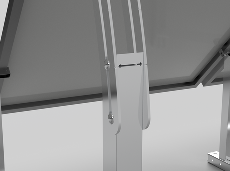 IntegraRack IR-45ASA Solar Panel Ground Mount