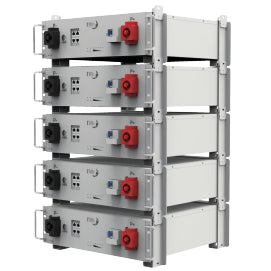 Midnite Solar MNPowerflo5 Lithium Batteries Kit | 5 Server Rack