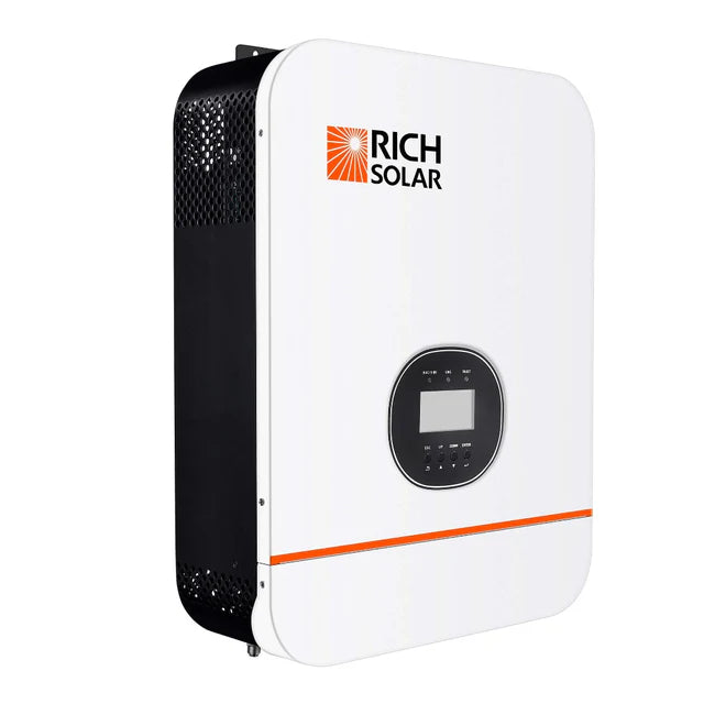 Rich Solar NOVA 3K Hybrid Inverter | 4500W PV Input | 3000W Output | 48V 120V Single Phase | All-In-One Solar Inverter