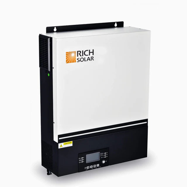 Rich Solar NOVA 6548 | UL-Listed 120V Solar Inverter (Battery-Optional) | 6,500W Continuous | 120/240V Capable in Parallel