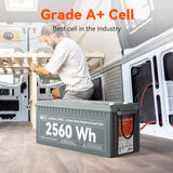 Rich Solar ALPHA 2 PRO | 12V 200Ah LiFePO4 Battery |  Off-Grid, RVs, Boats | 7,000 Lifetime Cycles | 10-Year Warranty | UL1973 Certified | Internal Heating + Bluetooth Monitoring