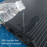 WindyNation 100W 12V Flexible Monocrystalline Solar Panel