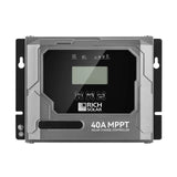 Rich Solar 40 Amp 12V/24V MPPT Solar Controller for RVs, Trailers, Campers, Vans, Boats, Off-Grid