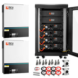 Complete Off-Grid Rich Solar Kit | 16,000W PV Input | 13,000W Output | 48V 120/240V Split Phase + 12,300 Watts of Solar PV