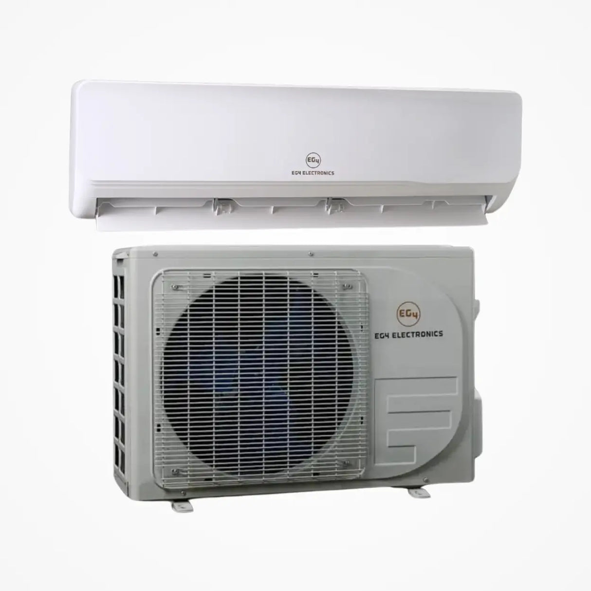 EG4 Hybrid Solar Mini-Split Air Conditioner Heat Pump AC/DC | 12000 BTU | SEER2 22 | Energy Star Certified | Plug-N-Cool Do-It-Yourself Installation