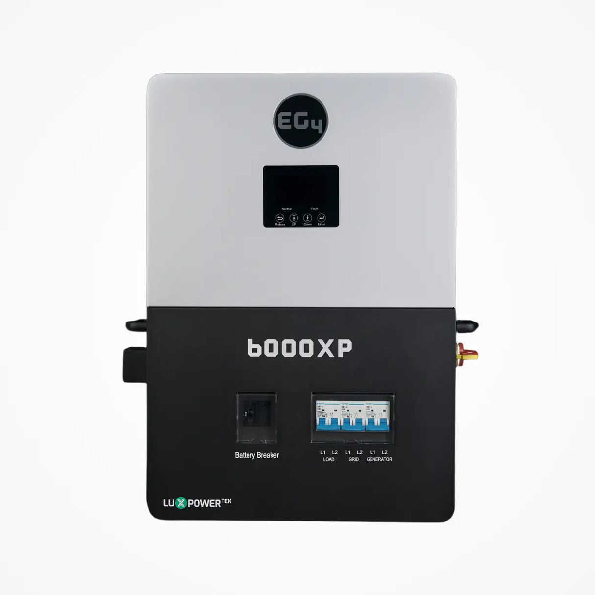 EG4 6000XP Off-Grid Inverter | 8000W PV Input | 6000W Output | 480V VOC Input | 48V 120/240V Split Phase | All-In-One Solar Inverter