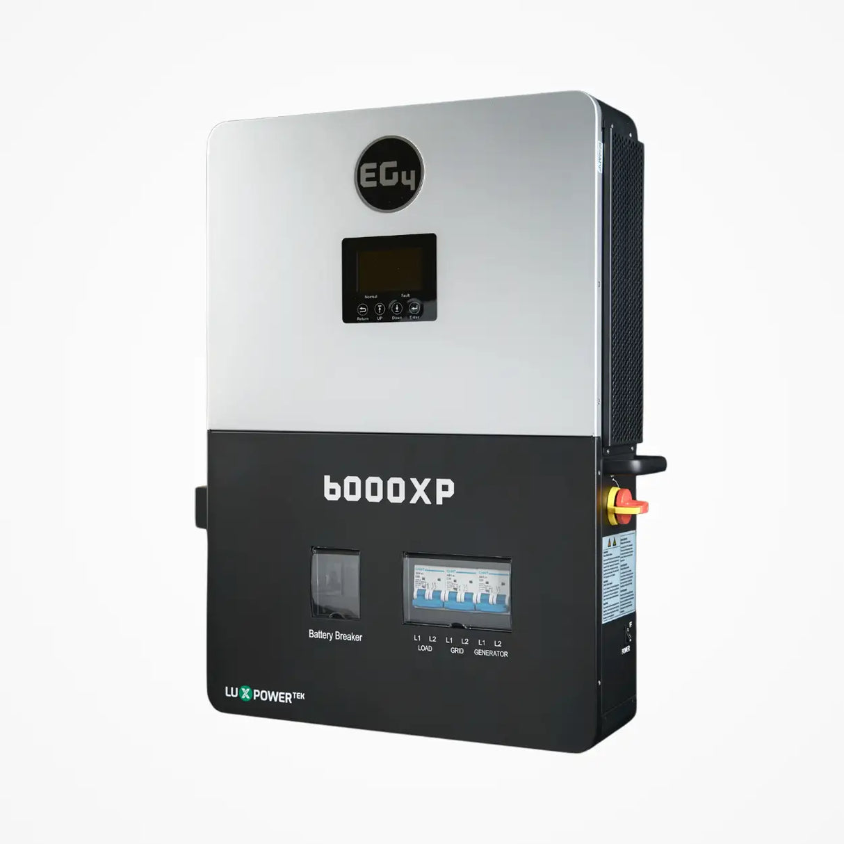 EG4 6000XP Off-Grid Inverter | 8000W PV Input | 6000W Output | 480V VOC Input | 48V 120/240V Split Phase | All-In-One Solar Inverter
