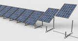IntegraRack IR-30 Solar Panel Ground Mount | 30 Degree Angle | Aircraft Grade Aluminum