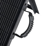 MEGA 200 Portable Briefcase Solar Panel | 12v 200 Watt Portable Solar Panel | High Efficiency | Compatible w/ EcoFlow, Bluetti, Hysolis, & More