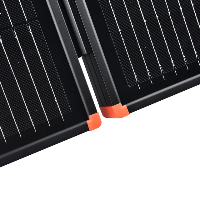 MEGA 200 Portable Briefcase Solar Panel | 12v 200 Watt Portable Solar Panel | High Efficiency | Compatible w/ EcoFlow, Bluetti, Hysolis, & More