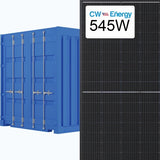 CW Energy 327 kW Container - 545W Bifacial Solar Panels | Up to 710W Bifacial Gain| CWT545-144PMB10 | Full Container (600 Panels)