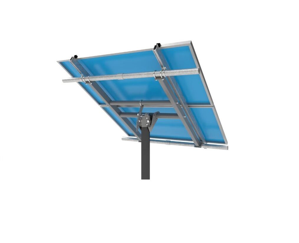 Tamarack Two Module Top of Pole Mount | TTP-A-2-93